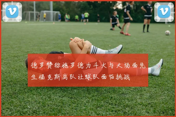 德罗赞称施罗德为斗犬与大场面先生福克斯离队让球队面临挑战